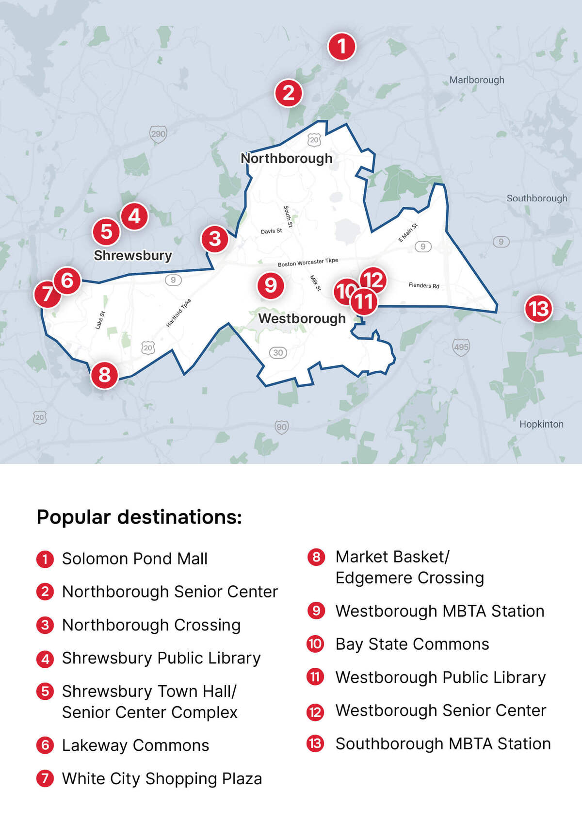 Via WRTA | On-Demand Rideshare in Westborough and Shrewsbury powered by Via