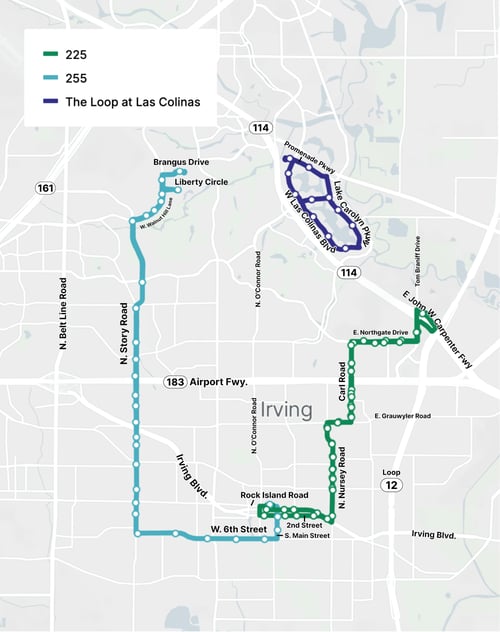 Irving Connector Maps V3 - All Routes (1)