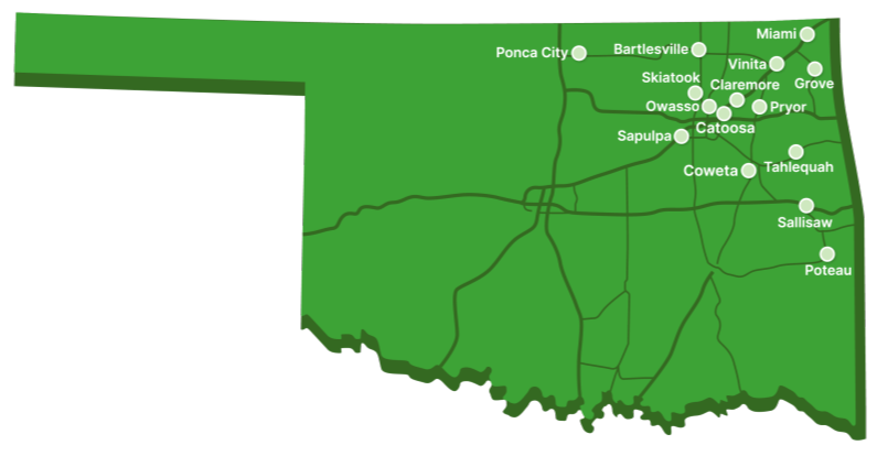 PICK OK Map