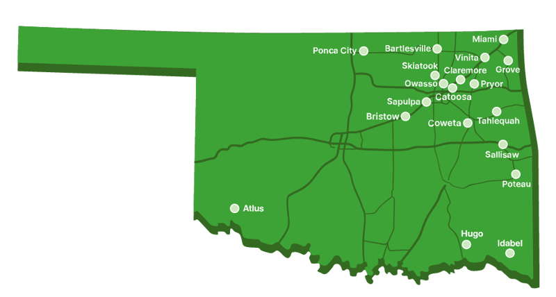 Pick Map with updated cities