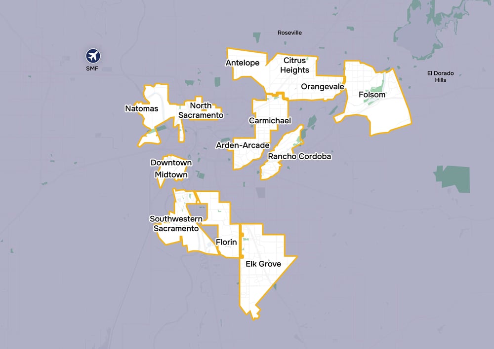 SacRT - Service Zone Map_POIs2