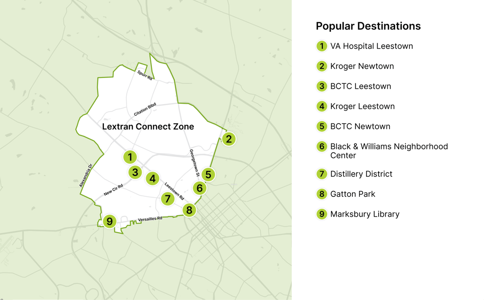 Lextran Connect Zone