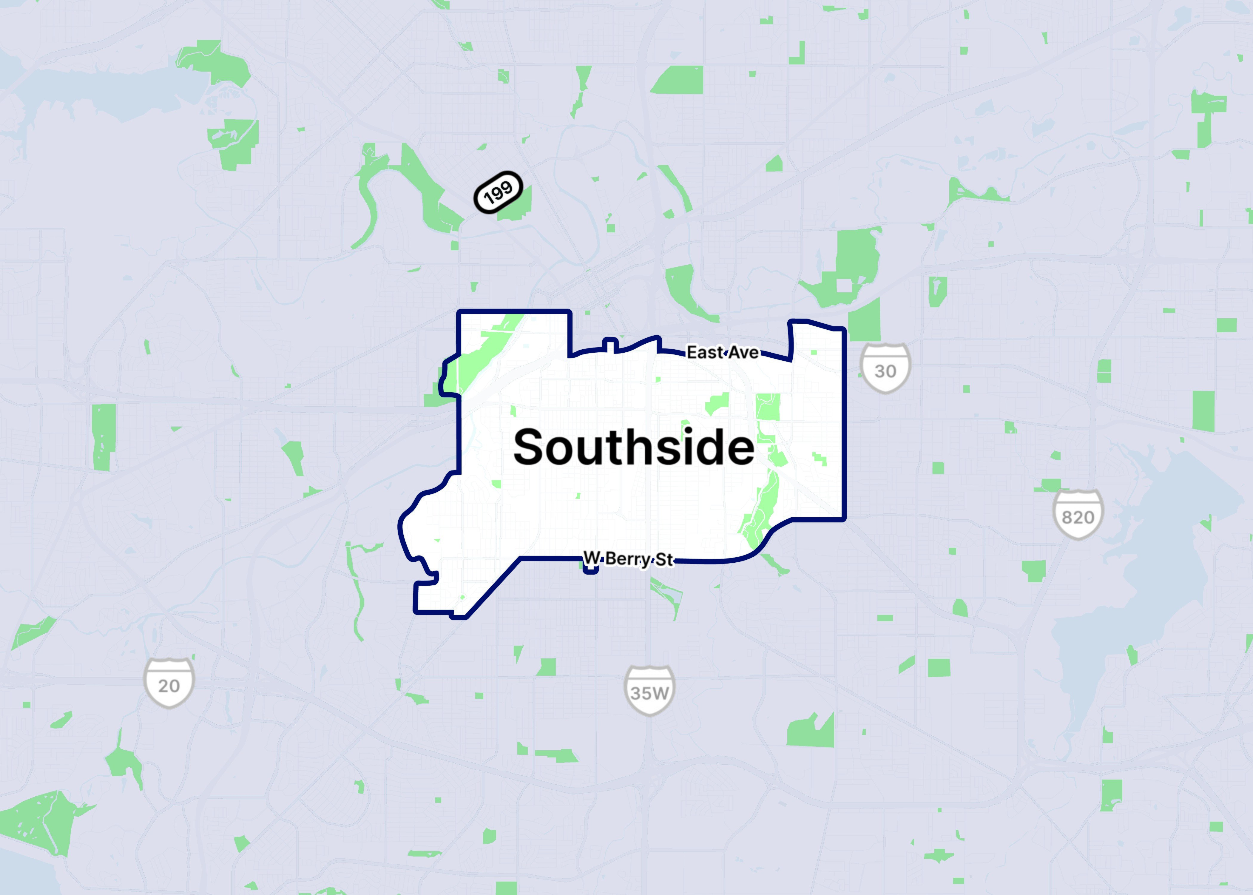 FTW - Trinity Metro_Service Zone Outlines__Southside-min (1)