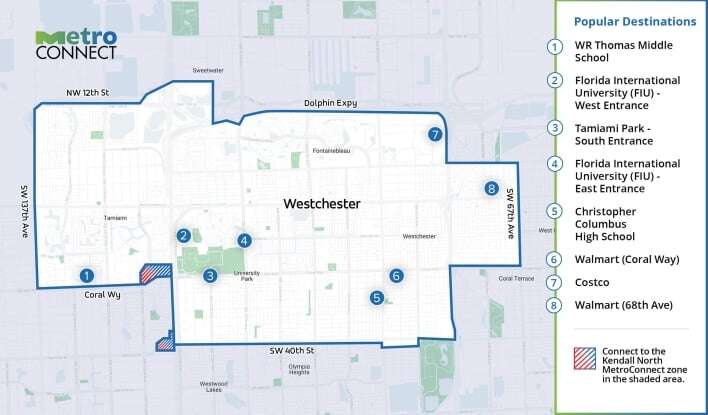 Westchester Zone Map