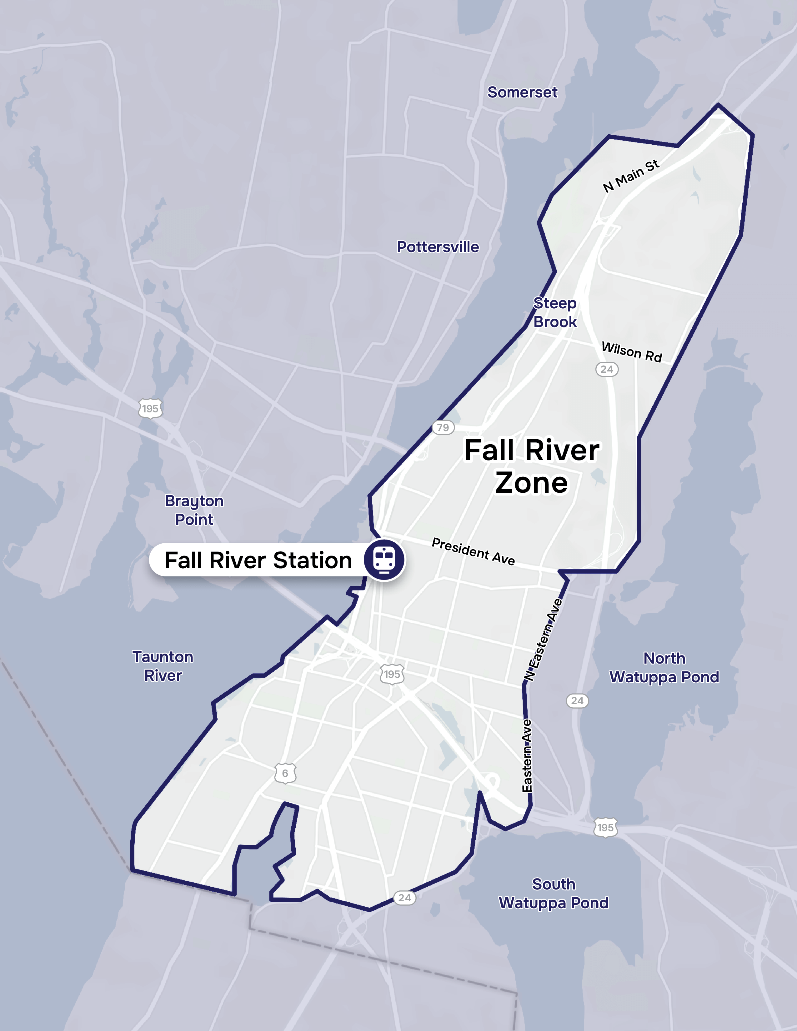 MicroConnector-New Bedford MA-Zone Map-POIs3
